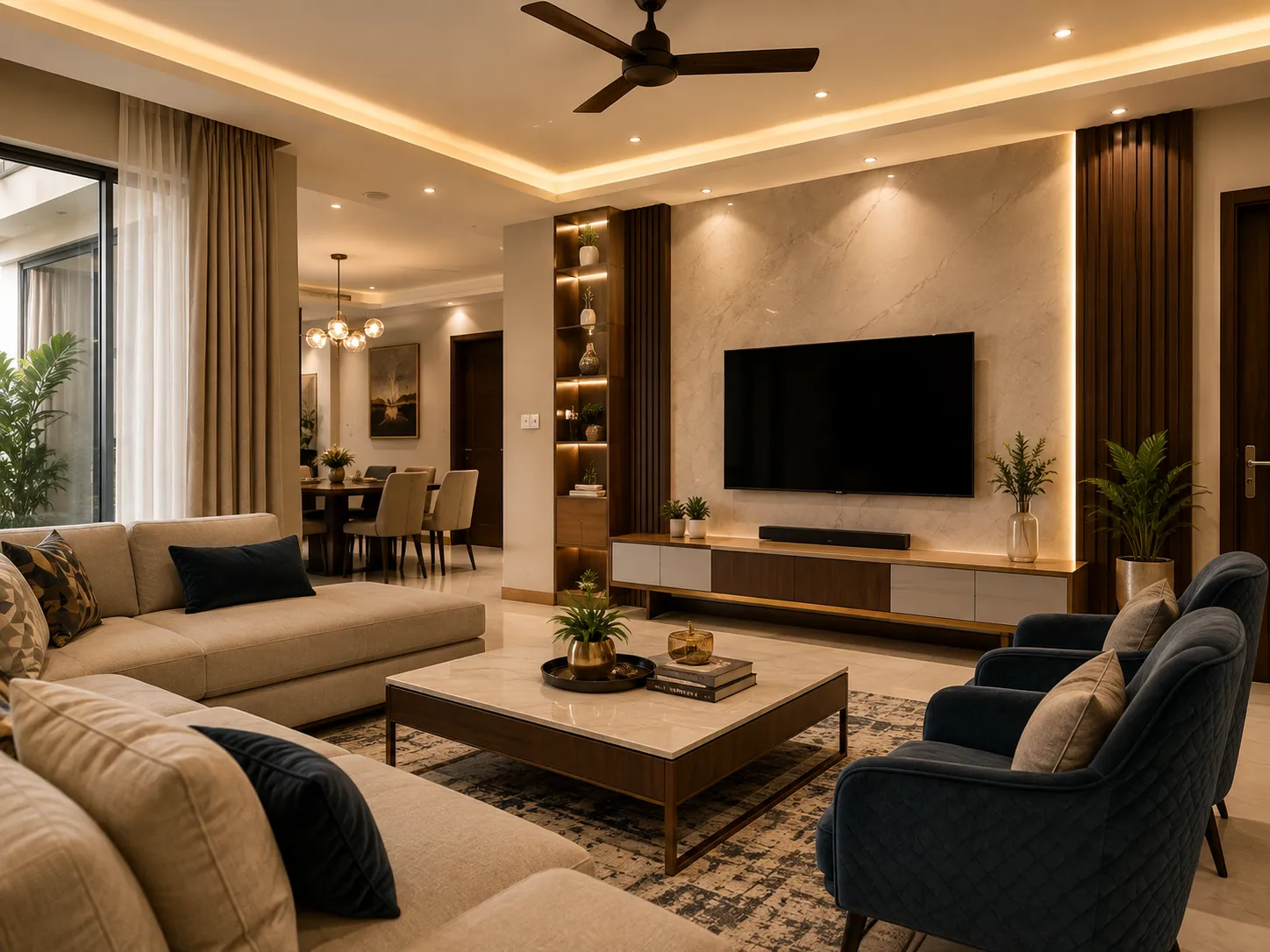 Luxury home interior